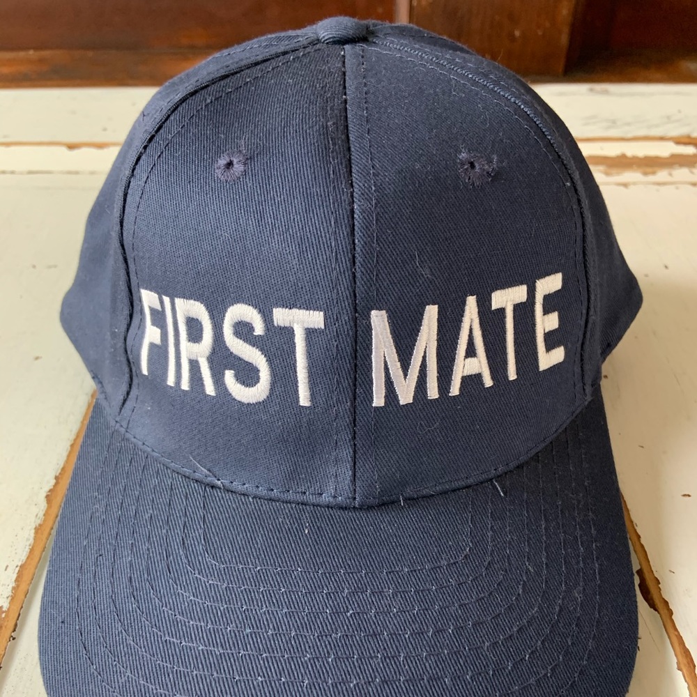 First Mate Boating Baseball Snap Back Hat